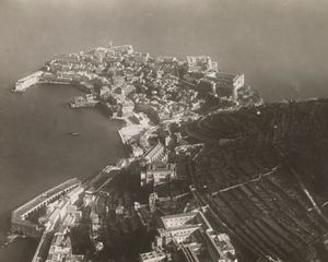 1917년과 1964년 사이의 가에타 항공 사진