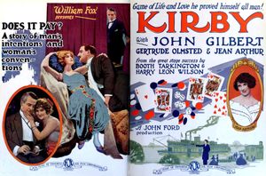 카메오 커비(Cameo Kirby) 1923년 7월 8일자 필름 데일리(The Film Daily) 광고