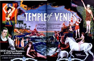비너스의 사원(The Temple of Venus) 1923년 7월 8일자 필름 데일리(Film Daily) 광고