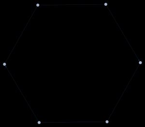 이 혼합 그래프는 오일러 그래프이다. 그래프는 짝수이지만 대칭적이지 않으며, 이는 짝수성과 대칭성이 혼합 그래프가 오일러 그래프가 되기 위한 필요 충분 조건이 아님을 증명한다.