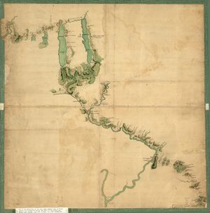 1779년 설리번 원정의 경로