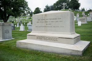 알링턴 국립묘지에 있는 웨스팅하우스의 묘