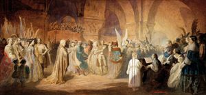 쇼팽의 폴로네즈 - 파리의 람베르 호텔에서의 무도회.