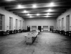 1928년 핀란드 헬싱키 대학교의 해부실