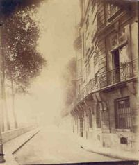  외젠 아제, Lambert 호텔 - 수평이 맞지 않았지만 신비한 분위기를 낸다.