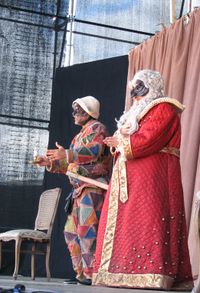 2011년 에스토니아 탈린 연극의 아를레키노와 판탈로네