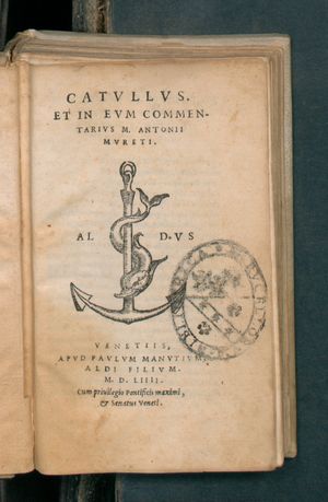 Catullus et in eum commentarius (1554)