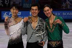 2013 트로피 에릭 봉파르에서 챈(가운데)