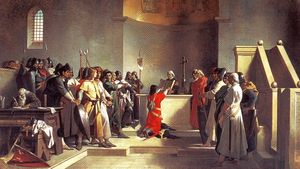 아모스 카시오리의 「폰티다의 맹세(1885년).