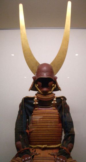 히코네성에 있는 이이 나오마사의 갑옷