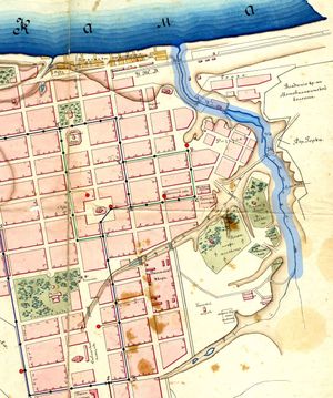 1898년 페름과 예고시하 강의 지도