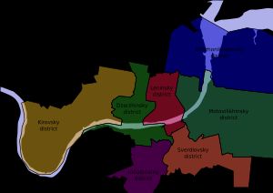 페름의 행정 구역