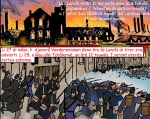 조제 슈바에르}}의 왈롱어 만화