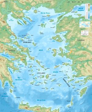 에게해 (프랑스어 표기)