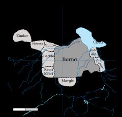 1810년의 카넴과 보르누 제국