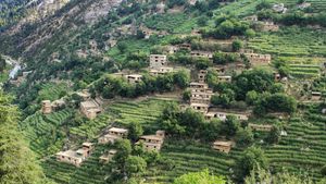 아프가니스탄 누리스탄 주의 치트라스 마을