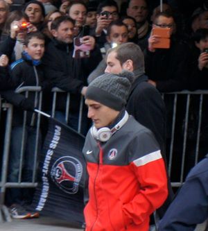 2013년 파리 생제르맹에서 베라티