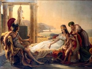 피에르-나르시스 게랭 작, 아이네이아스가 디도에게 트로이의 몰락에 대해 이야기하다