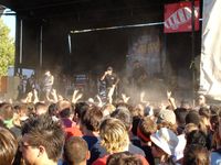 워프 투어 2007에서의 스케이트 펑크 밴드 페니와이즈(Pennywise)