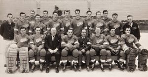 1952년 디트로이트 레드윙스 팀 사진