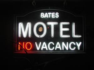 런던 마담 투소의 표지판