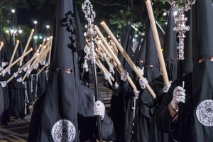 2016년 말라가 성주간의 Nazarenos.