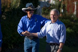 2006년 대통령 조지 W. 부시와 페티