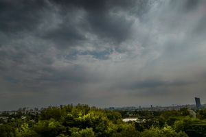 폭풍우가 텔아비브를 덮치다