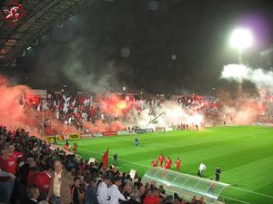 텔아비브 더비의 화려한 불꽃놀이, 2005–06