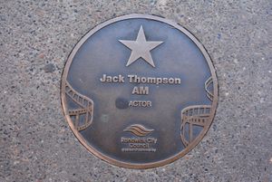 톰슨의 명판, 오스트레일리아 영화 명예의 거리, 리츠 시네마, 랜드윅, 시드니