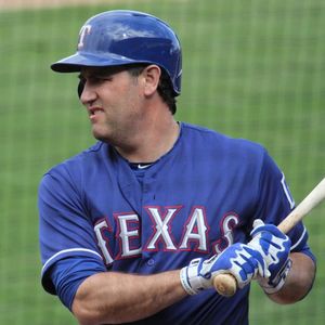 2013년 텍사스 레인저스 스프링 트레이닝에서의 버크먼