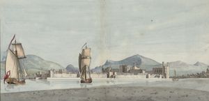 1781년 경의 타운 월스의 모습 (by 모세 그리피스)