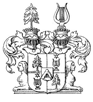 홀베르그 남작의 문장