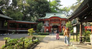 봄의 구마노 신사