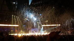 2014년 트리샤 이어우드와 함께 한 브룩스의 투어