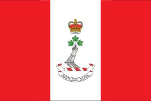 캐나다 왕립 육군 사관학교의 국기