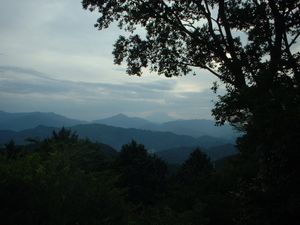 다카오산에서 본 풍경