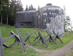 체코슬로바키아는 독일의 위협에 대비해 1935년부터 1938년까지 체코슬로바키아 국경 요새를 건설했다.