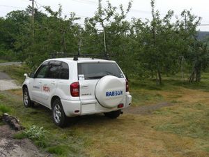 본사 구형 라디오카 (차종: 토요타 RAV4)