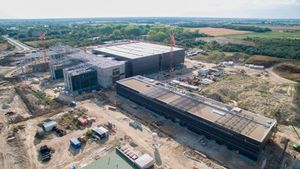 2017년 건설 중인 ELI-ALPS 연구소