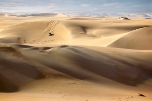 시와 사구에서 오프로드