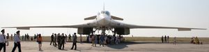 엔겔스-2 공군 기지에 있는 Tu-160 바실리 레셰트니코프
