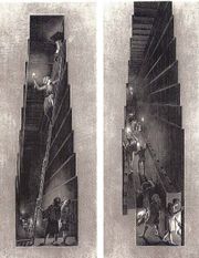 『이집트지』에 실린 대피라미드 대회랑 삽화