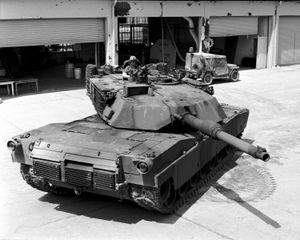 1988년 켄터키주 포트 녹스에 배치된 M1A1