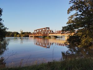 브제크 돌니의 매우 높은 수위 (2024년 9월)