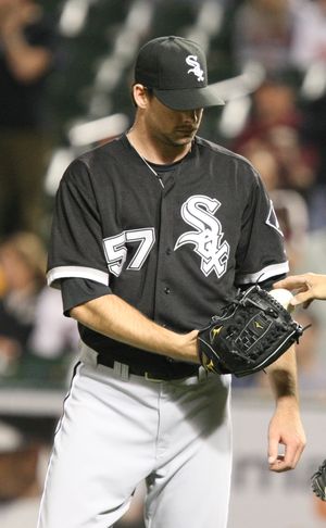 2008년 시카고 화이트삭스 시절의 분 로건