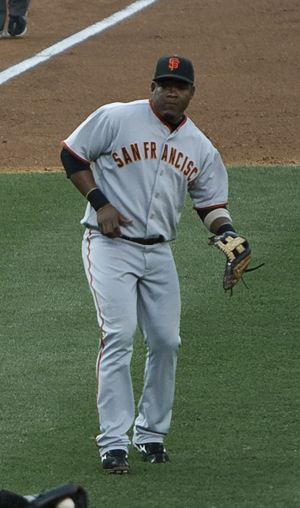 2009년 샌프란시스코 자이언츠에서 뛰는 우리베