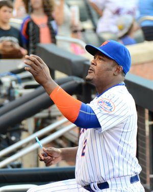 트레이드 다음날인 2015년 7월 25일 메츠 유니폼을 입은 우리베