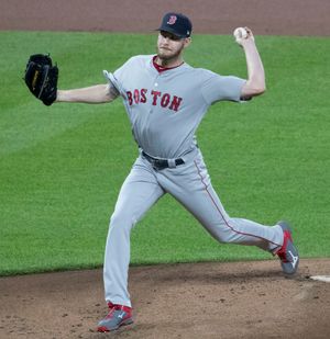 크리스 세일은 2009년 야머스-데니스 레드삭스에서 선수로 뛰었다.