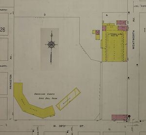 1912년의 사우스 사이드 / 숄링스 파크